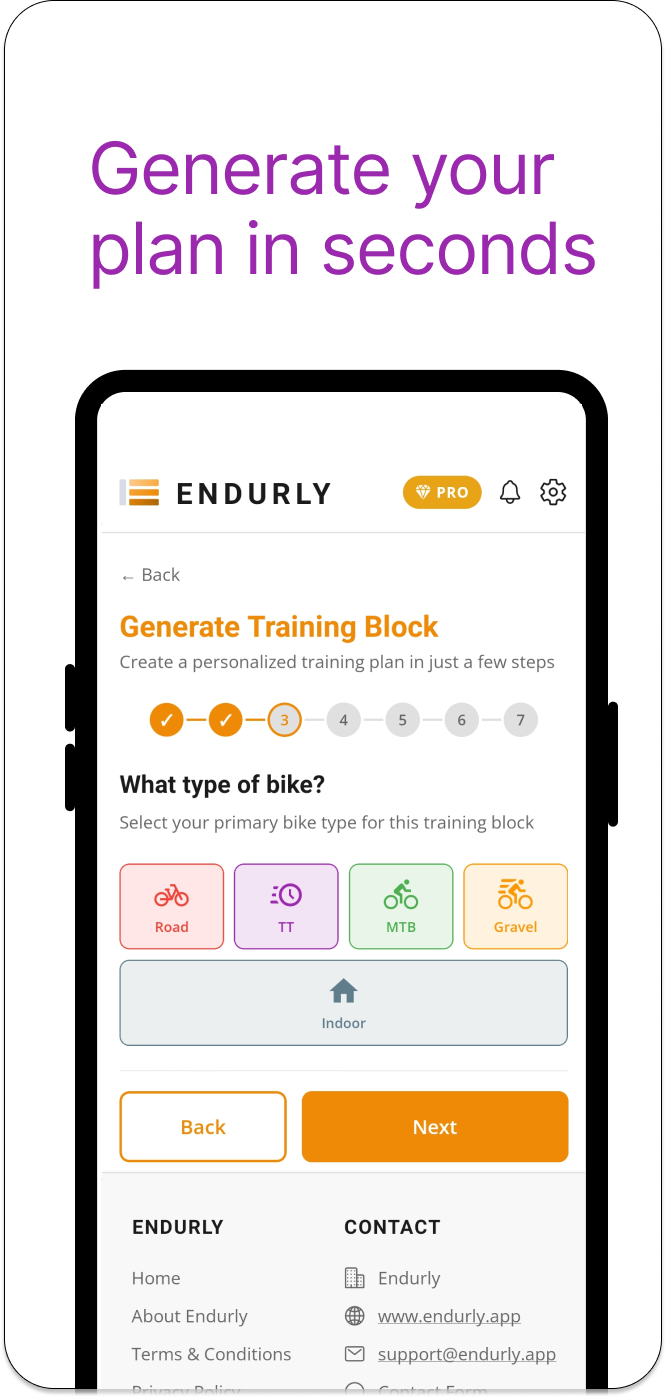 Generate your plan in seconds